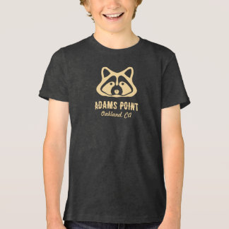 Adams Point Waschbär-T-Shirt Tri-Blend Shirt