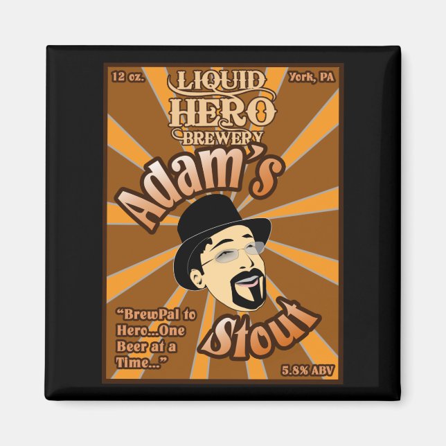 Adams Stoudt-Kopie Magnet (Vorne)