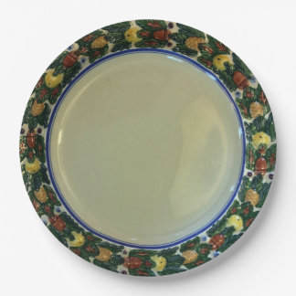 Adams TitianWare Della Robbia c1900 handgemalt Pappteller