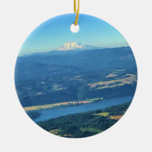 Adams, Washington Keramik Ornament