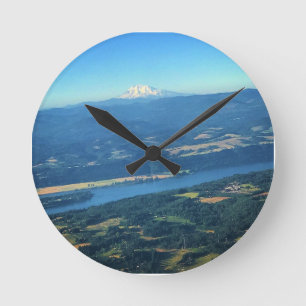 Adams, Washington Runde Wanduhr