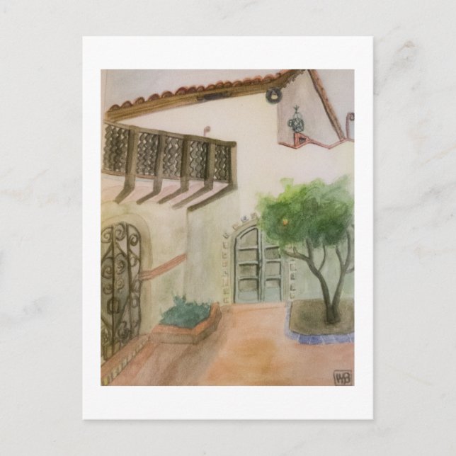 Adamson House #3 Postkarte (Vorderseite)