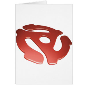 Adaptateur rouge de 3D 45 t/mn