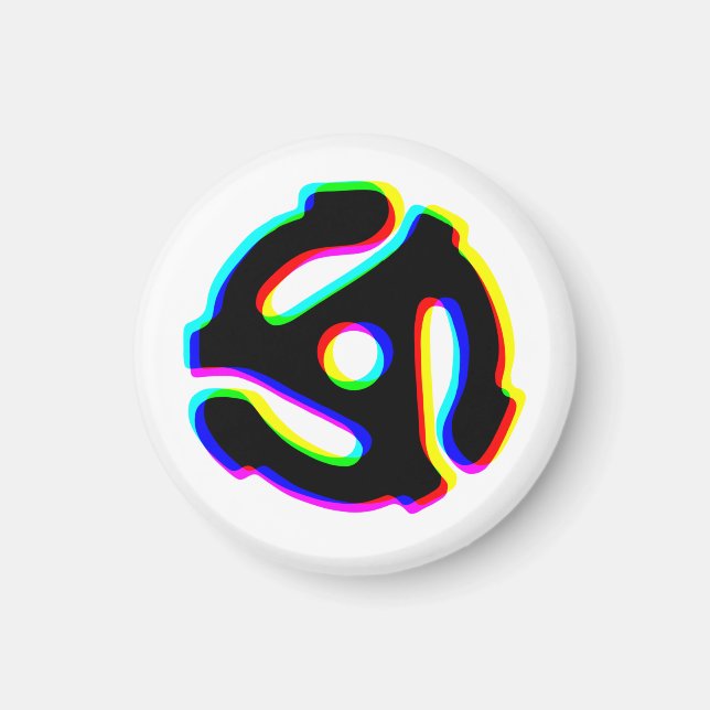 Adapter-Magnet für 45 rpm Magnet (Vorne)