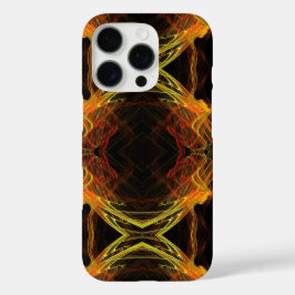Adaptiert an alle Telefongehäuse - Diamond Fraktal iPhone 16 Pro Hülle