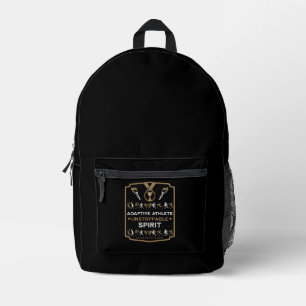 Adaptives Mit Behinderung Sportgeschenk Bedruckter Rucksack