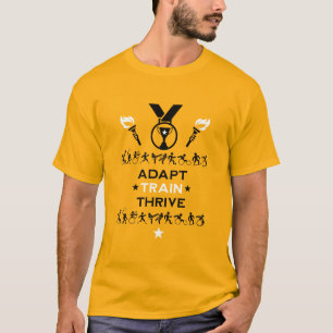Adaptives Mit Behinderung Sportgeschenk T-Shirt