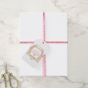 Add-a-Name Preppy-Pickle-Ball Personalisiert Geschenkanhänger