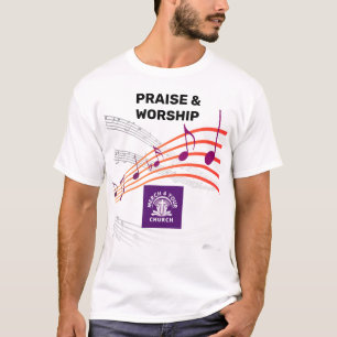 ADD LOGO Praise Worship T-Shirt