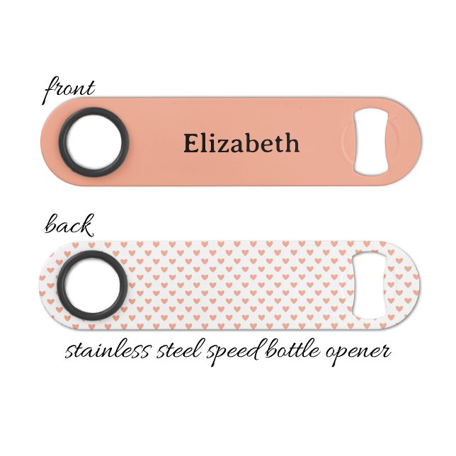 Add name black and peach speed flaschenöffner (Von Creator hochgeladen)