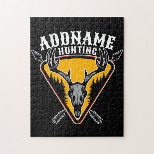 ADD NAME Junter Elk Skull Big Antlers Hirsche Jagd