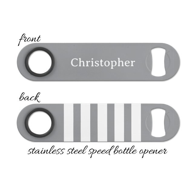 Add name white and grey speed flaschenöffner (Von Creator hochgeladen)