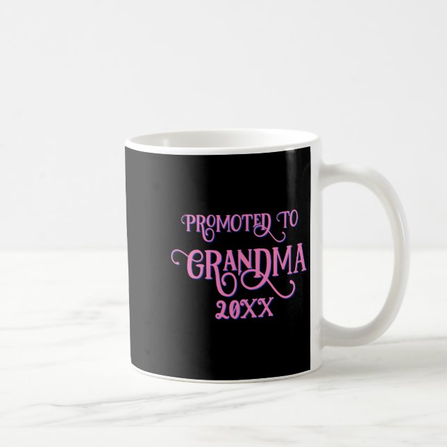 Add Year Nk Promoted To Grandma  Kaffeetasse (Rechts)