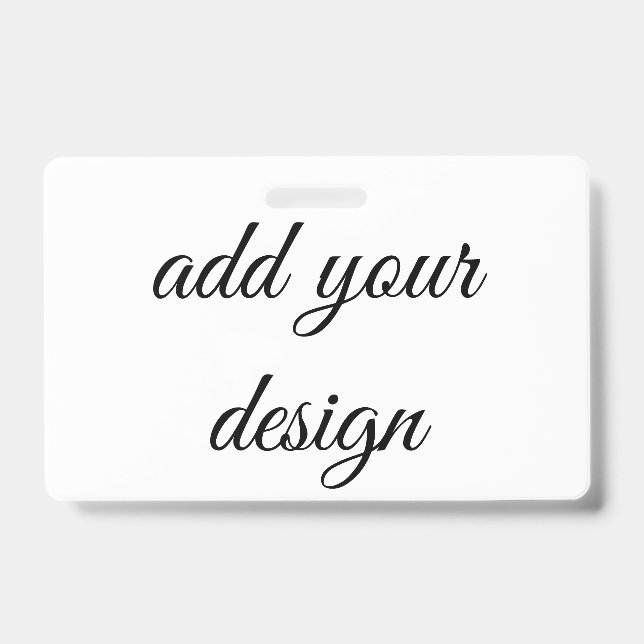 Add Your Design Ausweis (Vorderseite)