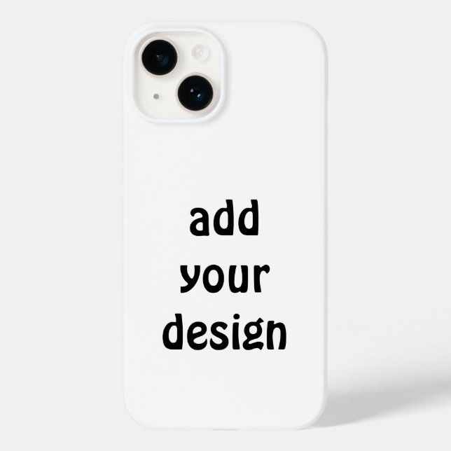 Add Your Design Case-Mate iPhone 14 Hülle (Rückseite)