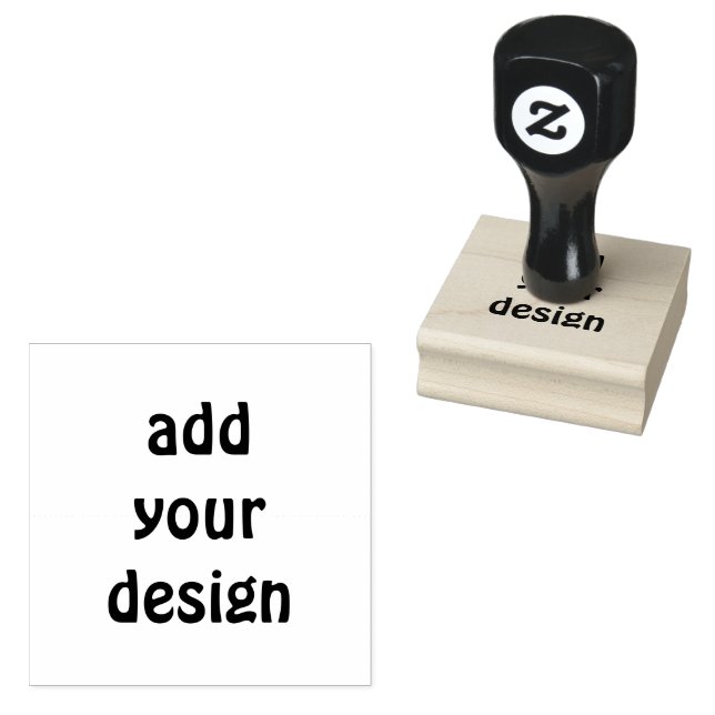 Add Your Design Gummistempel (Stempel)