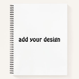 Add Your Design Notizbuch