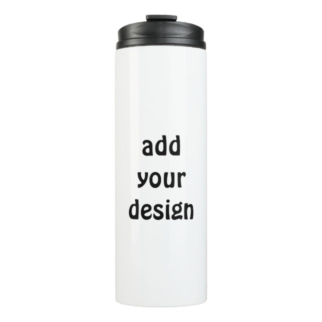 Add Your Design Thermosbecher (Vorderseite)