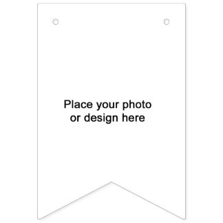 Add Your Design Wimpelkette