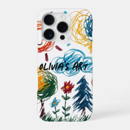 Add your Kid's Artwork to this iPhone 16 Pro Hülle