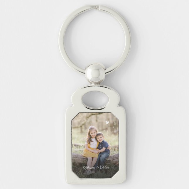 Add Your Kids Photo Custom Keepsake  Schlüsselanhänger (Vorderseite)