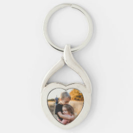 Add Your Kids Photo Custom Keepsake  Schlüsselanhänger