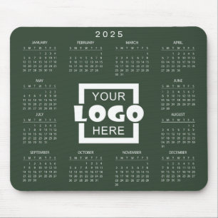 Add your own business logo 2025 Calendar Mousepad