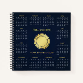 Add Your Own Business Logo 2026 Calendar |  Notizbuch