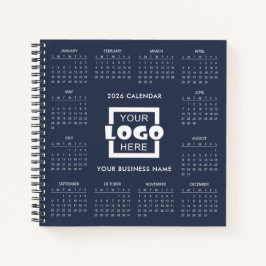 Add Your Own Business Logo 2026 Calendar |  Notizbuch