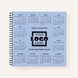 Add Your Own Business Logo 2026 Calendar |  Notizbuch
