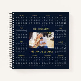 Add Your Own Family Photo 2026 Calendar |  Notizbuch