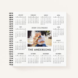 Add Your Own Family Photo 2026 Calendar |  Notizbuch