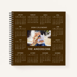 Add Your Own Family Photo 2026 Calendar |  Notizbuch