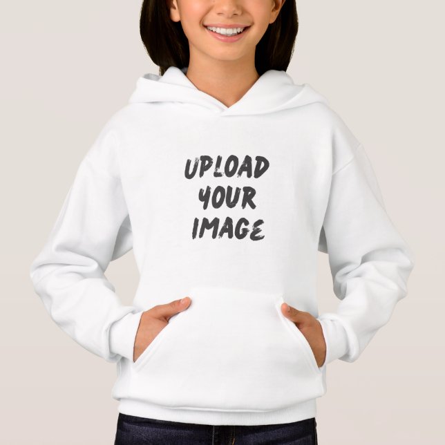 Add your own image - Girls Hoodie (Vorderseite)