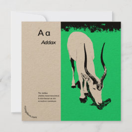 Addax/Oryx ~ Miriam Kilmer, gerecycelt Inhalt