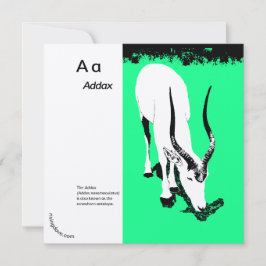 Addax/Oryx ~ Miriam Kilmer, gerecycelt Inhalt