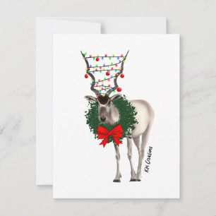 Addax - Weihnachtskarte Feiertagskarte