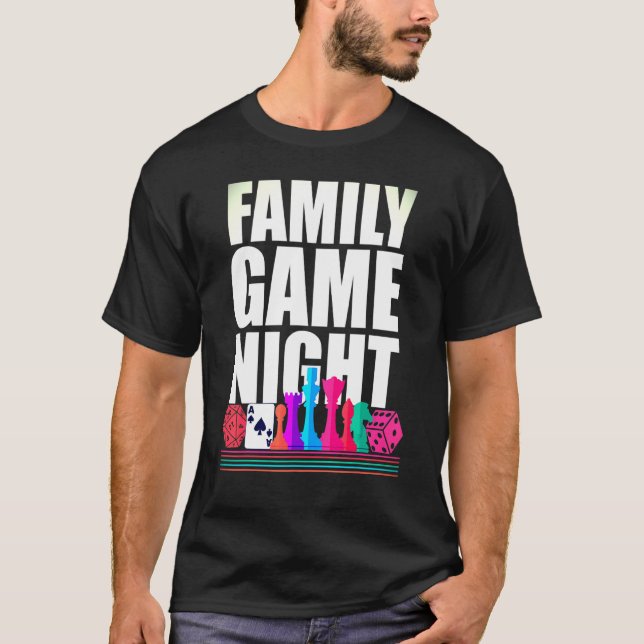 Addicat für das Familienspiel T-Shirt (Vorderseite)