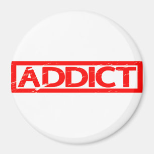 Addict-Briefmarke Magnet