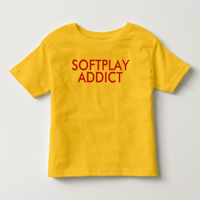 Addict Softplay | Baby Kid Bright Funny Tshirt (Devant)