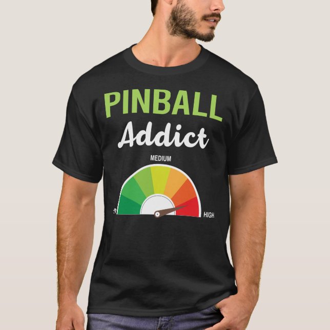 Addiction Pinball T-Shirt (Vorderseite)