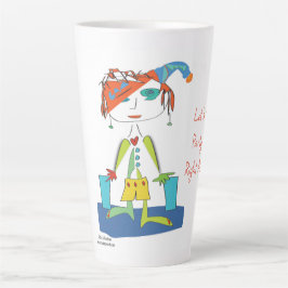 'Addie' - Yoga Latte Tasse