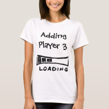 Addieren Mutterschaftsdes Shirts des Spieler-|