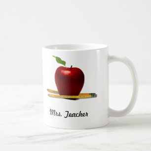 ADDIEREN Sie die NAMENSTasse des Lehrers Kaffeetasse