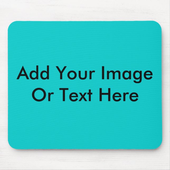 Addieren Sie Ihr eigenes Bild oder Text Mousepad (Vorne)