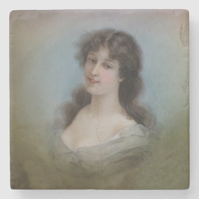 ADDIEREN SIE IHR EIGENES FOTO ODER TEXT STEINUNTERSETZER (Vorderseite)