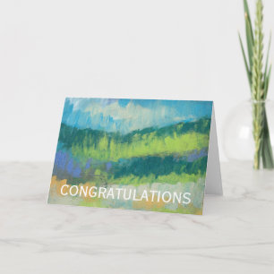 Addieren Sie Ihr Feld II des Text-  Impasto Karte