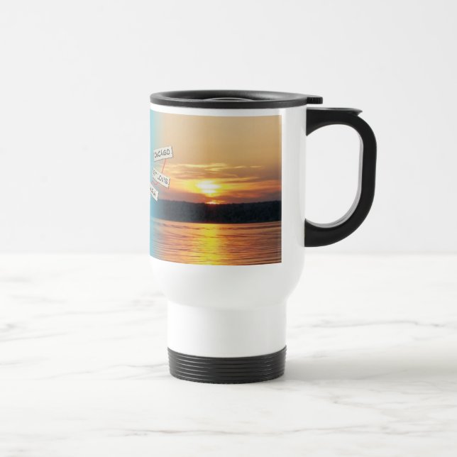 Addieren Sie Ihr LieblingsFoto/Mitteilung/Logo Reisebecher (Rechts)