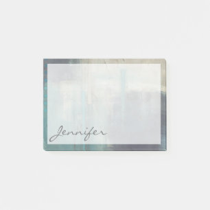 Addieren Sie Ihr Namens  Crossfade I Post-it Klebezettel