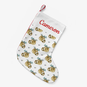 Addieren Sie Ihr Namens  Kleiner Weihnachtsstrumpf